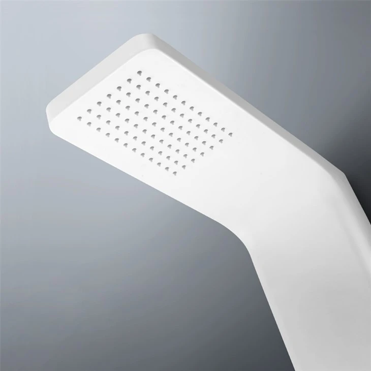 White Aluminum Shower Panel White Aluminum Shower Panel